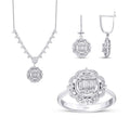 2.13 Karat Diamant Baguette Set