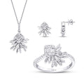 1.28 Karat Diamant Baguette Set