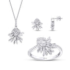 1.28 Karat Diamant Baguette Set